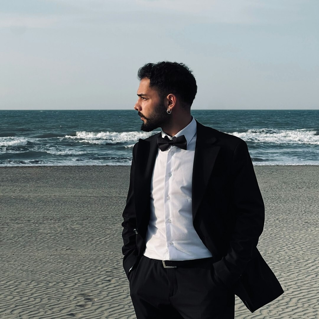 Professional man with dark hair in a suit